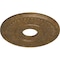 Ekena Millwork Berkshire Ceiling Medallion (Fits Canopies up to 7"), 15 3/4"OD x 3 7/8"ID x 3/4"P, Rubbed Bronze CM15BERZS - alternate 2